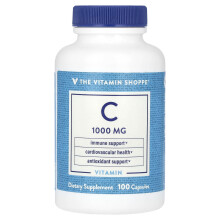 The Vitamin Shoppe, Vitamin C, 1.000 mg, 100 Kapseln