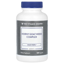 The Vitamin Shoppe, Men's Horny Goat Weed Complex, 120 Kapseln