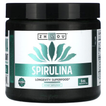 Zhou Nutrition, Spiruline, Superaliment de Longévité, 6 oz (170 g)