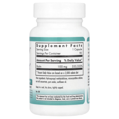 Nutricology, Biotin BlastÆ, 90 Vegetarische Kapseln 1