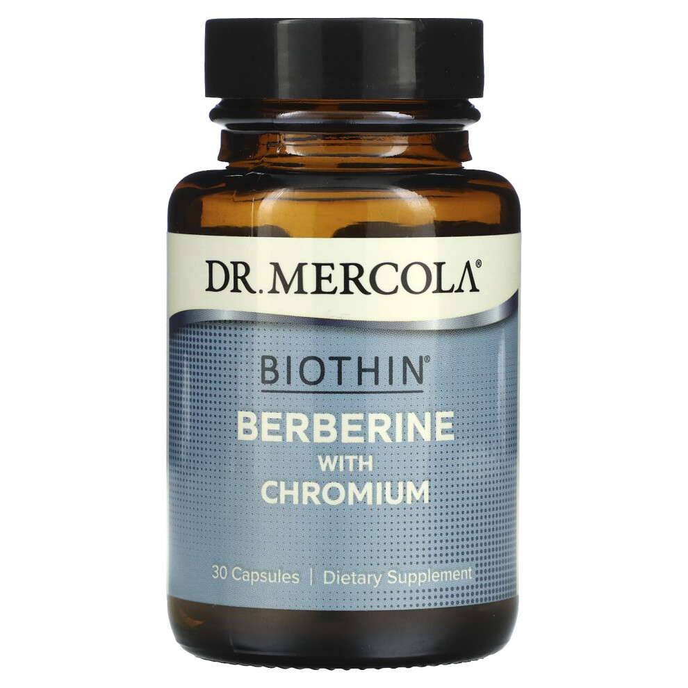 Dr. Mercola , Biothin, Berberine With Chromium, 30 Capsules