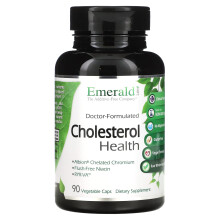 Emerald Laboratories, Cholesterin-Gesundheit, 90 pflanzliche Kapseln