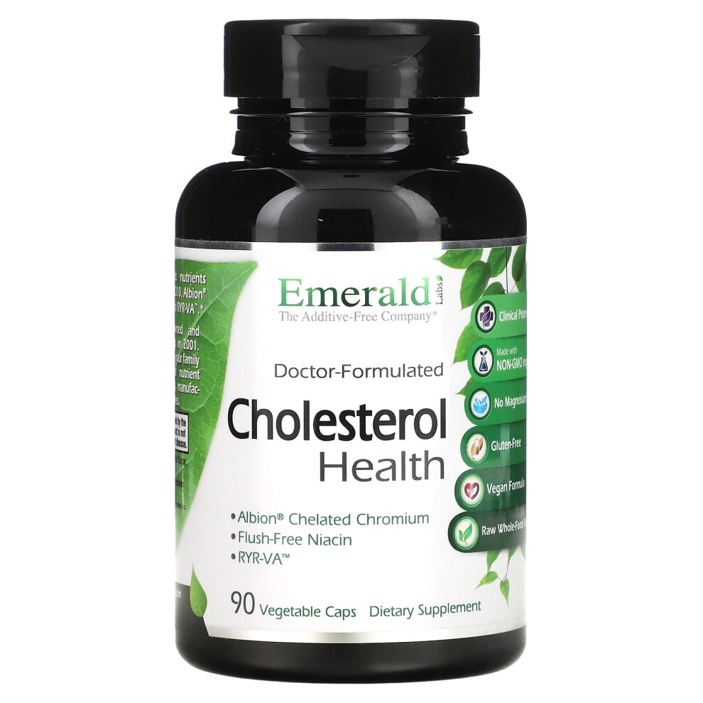 Emerald Laboratories , Cholesterol Health, 90 Vegetable Caps
