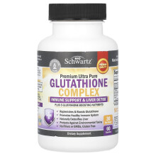 BioSchwartz, Complexe de Glutathion Ultra Pur Premium, 60 Gélules
