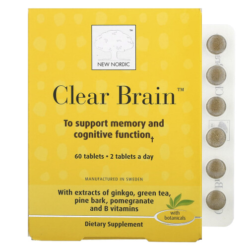 New Nordic, Klarer Verstand, 60 Tabletten