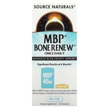Source Naturals, MBP Renouvellement Osseux, 60 gélules