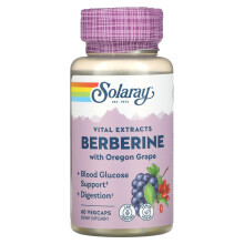 Solaray, Berberin mit Mahonie, 60 VegCaps