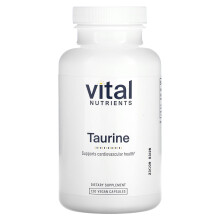 Vital Nutrients, Taurin, 120 vegane Kapseln