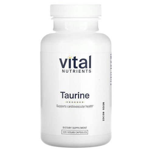 Vital Nutrients Vital Nutrients, Taurin, 120 vegane Kapseln