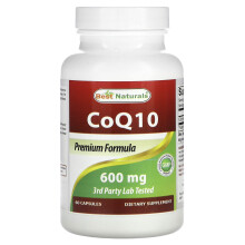 Best Naturals, CoQ10, 600 mg, 60 Kapseln