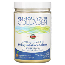 KAL, Hydrolysiertes Marine Collagen, Mandarine, 3.750 mg, 10,5 Unzen (298 g)
