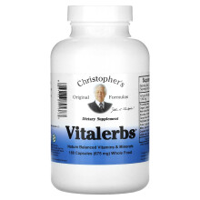 Christopher's Original Formulas, Vitalerbs, 675 mg, 180 Gélules