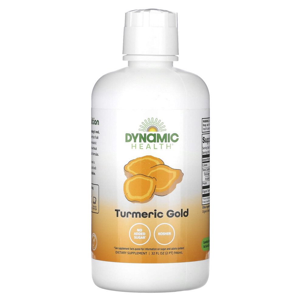 Dynamic Health Gold Turmeric 32 Fl Oz (946 Ml)