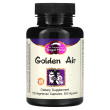 Dragon Herbs, Golden Air, 500 mg, 100 Vegetarische Kapseln