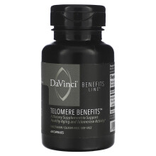 DaVinci Laboratories of Vermont, Telomere Benefits, 60 Kapseln