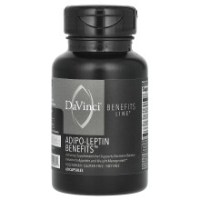 DaVinci Laboratories of Vermont, Benefits Line, Adipo-Leptin Vorteile, 60 Kapseln