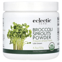 Eclectic Herb, Brokkoli-Sprossen-Pulver, Gefriergetrocknet frisch, 4,3 oz (122 g)