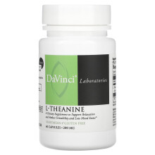DaVinci Laboratories of Vermont, L-Theanin, 200 mg, 60 Kapseln