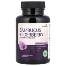 Futurebiotics, Sambucus Holunderbeere mit Zink & Vitamin C, 60 Vegetarische Kapseln