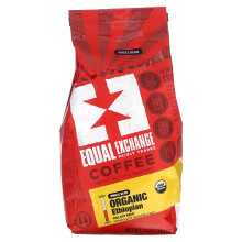 Equal Exchange, Café Biologique, Éthiopien, Grain Entier, Torréfaction Full City, 12 oz (340 g)