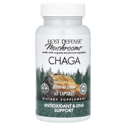 Host Defense, Champignons, Chaga, 60 Gélules 2