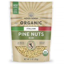 Good Sense, Bio-Italienische Pinienkerne, Roh, 3 oz (85 g)