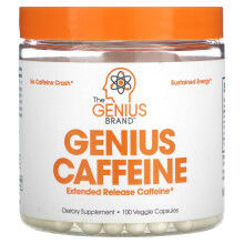 The Genius Brand, Genius Caffeine, 100 Gélules Végétales
