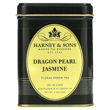 Harney & Sons, Dragon Pearl, Thé au Jasmin, 4 oz (112 g)