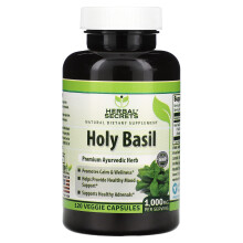 Herbal Secrets, Heiliges Basilikum, 1.000 mg, 120 Veggie-Kapseln (500 mg pro Kapsel)