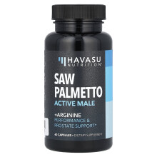 Havasu Nutrition, Sägepalme, Aktiv für Männer, 60 Kapseln