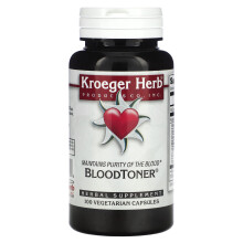 Kroeger Herb Co, Blut-Toner, 100 Vegetarische Kapseln