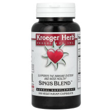 Kroeger Herb Co, Sinus-Mischung, 100 Vegetarische Kapseln