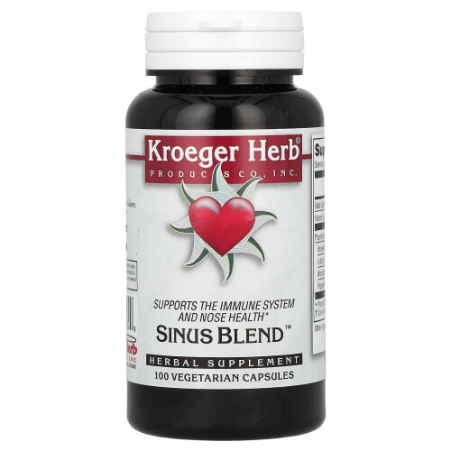 Kroeger Herb Co, Mélange Sinus, 100 Capsules Végétariennes