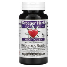 Kroeger Herb Co, Adaptogen, Rhodiola Rosea, 90 Vegetarische Kapseln