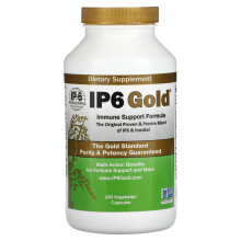 IP-6 International, IP6 Gold, Immununterstützungsformel, 240 Vegetarische Kapseln