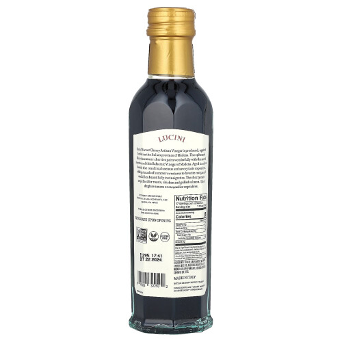 Lucini, Artisan Essig, Süßkirsche, 8,5 fl oz (250 ml) 1