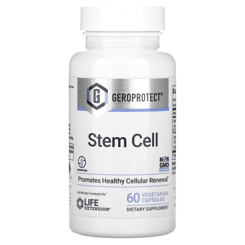 Life Extension, Geroprotect, Stem Cell, 60 Vegetarische Kapseln