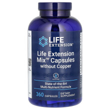 Life Extension, Mélange de Capsules sans Cuivre, 360 Capsules