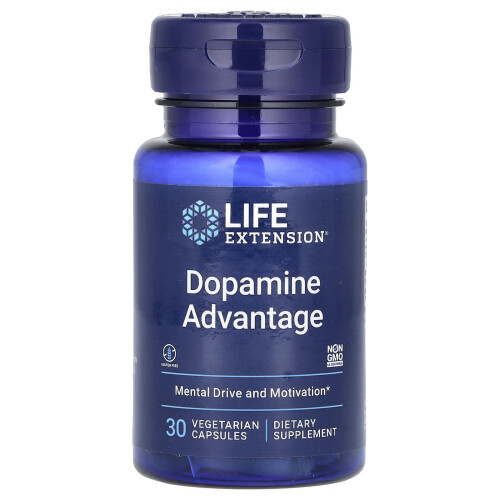 Life Extension, Avantage Dopamine, 30 Capsules Végétariennes