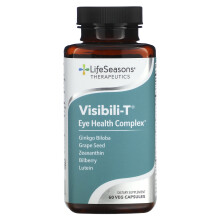 LifeSeasons, Visibili-T, Augen-Gesundheits-Komplex, 60 vegetarische Kapseln