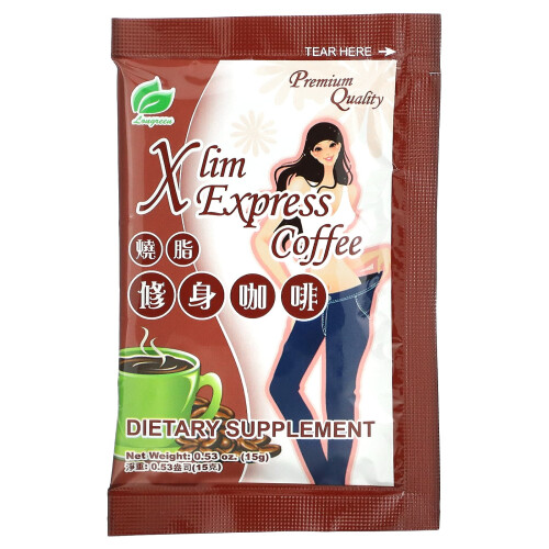 Longreen, Xlim Express Kaffe, 10 Portioner, 5,3 oz (150 g) 2