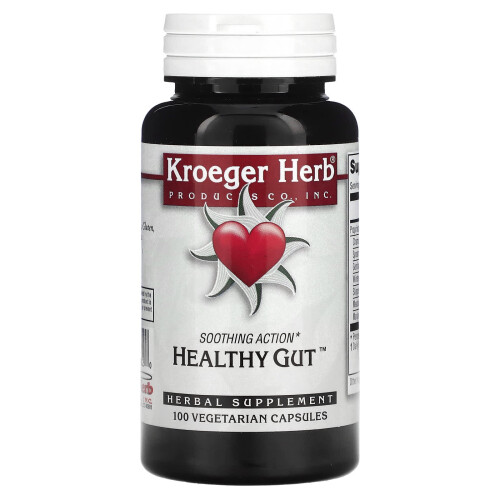 Kroeger Herb Co, Gesunder Darm, 100 Vegetarische Kapseln