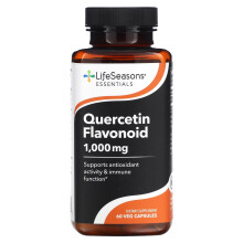 LifeSeasons, Quercetin Flavonoid, 1.000 mg, 60 Vegetarische Kapseln (500 mg pro Kapsel)