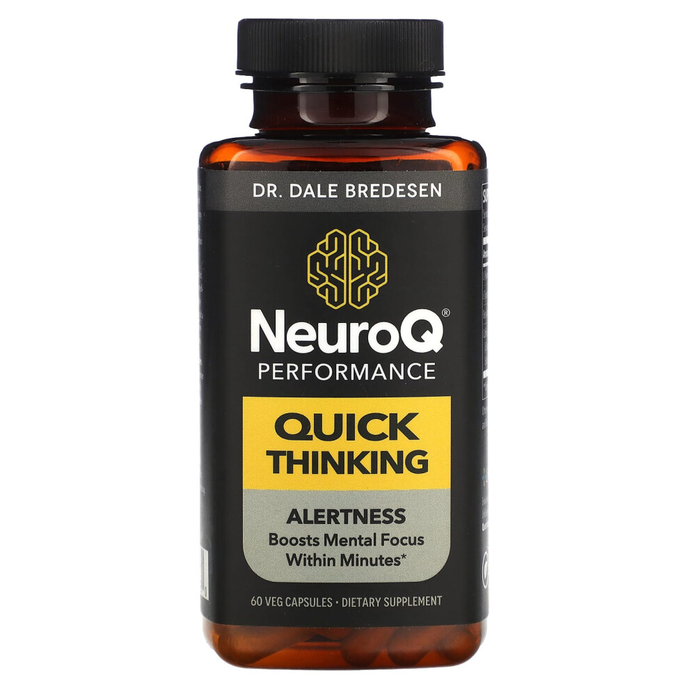Lifeseasons , Neuroq Performance, Quick Thinking, 60 Veg Capsules