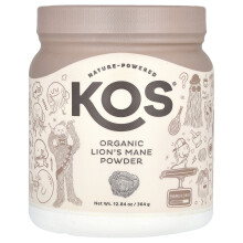 KOS, Bio-Löwenmähnen-Pulver, 12,84 Unzen (364 g)