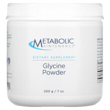 Metabolic Maintenance, Poudre de Glycine, 7 oz (200 g)