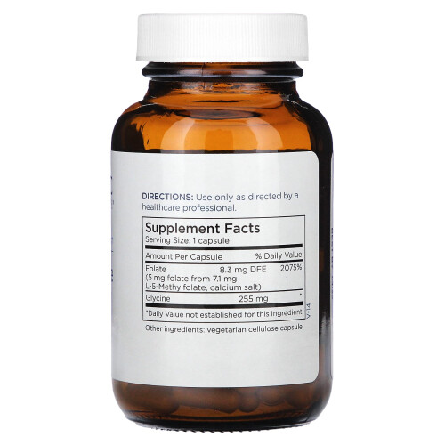 Metabolic Maintenance, L-Méthylfolate, 5 mg, 90 gélules 1