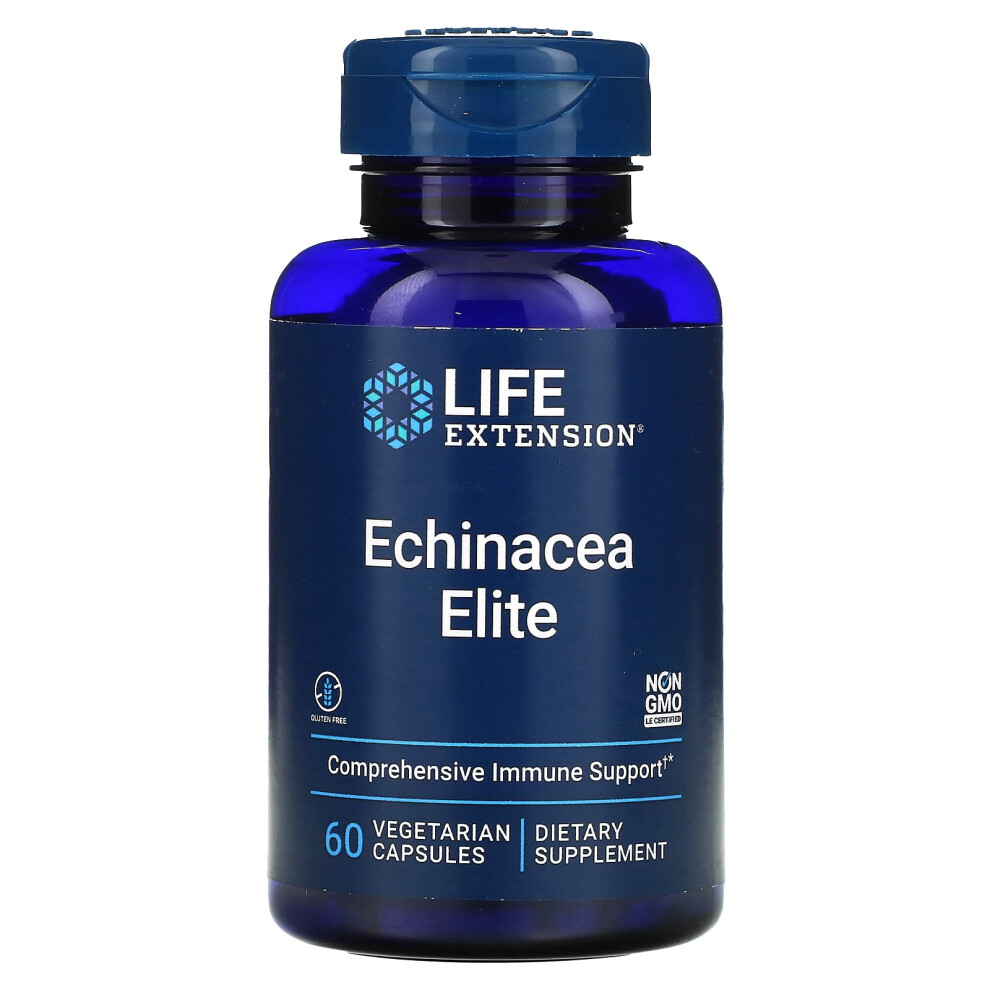 Life Extension , Echinacea Elite, 60 Vegetarian Capsules