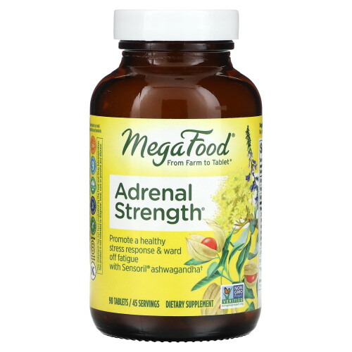 MegaFood, Nebennieren-Stärke, 90 Tabletten