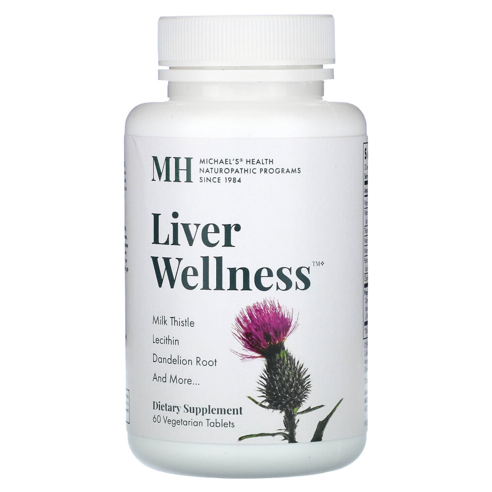 Michael's Naturopathic , Liver Wellness, 60 Vegetarian Tablets
